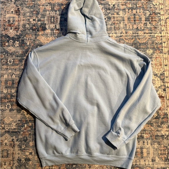 Taylor swift light blue eras collection hoodie size large - Picture 7 of 7